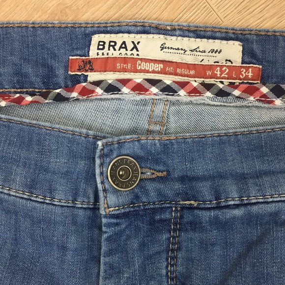 BRAX Men's Cooper Regular Fit Jeans 42W x 27L - Picture 4 of 6